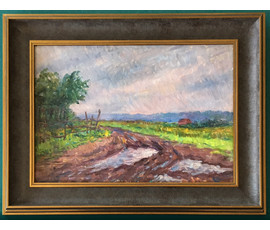 Пожарский Н.Г. "Дороги", 1971 г. №1024