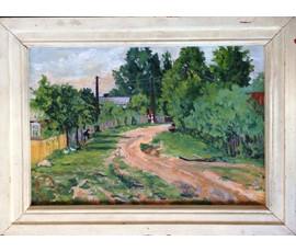 Баранов В.И. "Июльский день". Деревня Быкачено, 1976 год №371