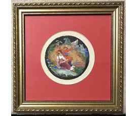 Рожков В.З. Акварель (Палех) №1706
