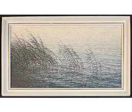 Шкарубо В.Ф "Холодный день", 2005 г. Холст, масло. Размер 40х70 см. № 3078