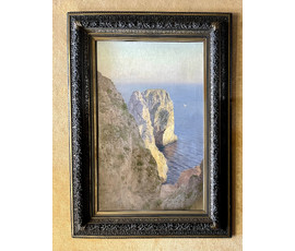 Сейтгоф П.С. (1852-1916) "Симеиз. Скалы Монах и Дива". Холст, масло. Подпись художника. Размер 123х78 см. № 2613