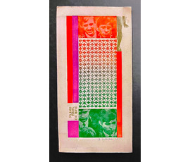 Селещук Н.М. Экслибрис. Цветной офорт. 1978г. Размер 11х21,5 см. № 2024