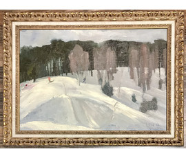 Иван Рей (I.Рэй) "Зiмовы дзень" пад Мiнскам. 1968 г. №1161
