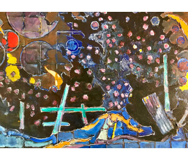 Кищенко А.М. "Заброшенный двор", 1990 год №1158