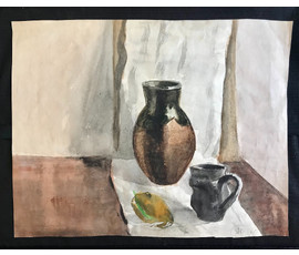 Роздзяловская Я.И. Акварель. Натюрморт. 1971 год. №1827