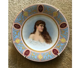 Тарелка декоративная, Вена, XIX век