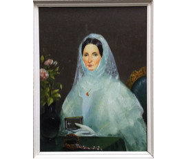 Картина "Монахиня", XX век №637