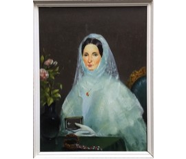 Фото: Картина "Монахиня", XX век - Артикул №637
