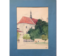 Фото: Бельский М.Л. Акварель, 1967 год. - Артикул №641
