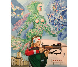 Фото: Зайцев Ю.К. (ЗЮК) "Дарья Домрачева", 2015 г. - Артикул №683