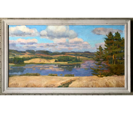 Шестовская Е.К. "Лето на Друйке", 1984 год Минск. №538