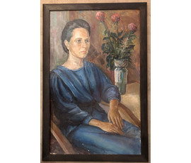 Охримук И.М. "Партрэт Ядвiгi Хмель", 1990 г. №936