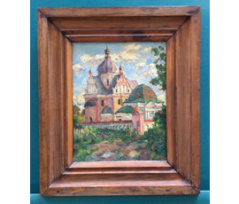 Липский "У храма", 1979 г. №1026