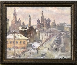 Майзельс Л.О. «Зимой. Москва», 1956 г. №1072 НЕТ В НАЛИЧИИ
