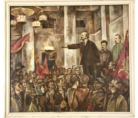 Фото: Смагина Г.С. "Ленин провозглашает Советскую Власть", 1984 г. - Артикул №1118