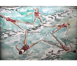 Картина "Синхронное плавание" №131
