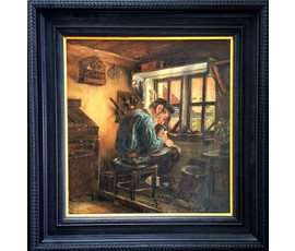 Картина "Дело Мастера боится!". Голландия.19в. №218 НЕТ В НАЛИЧИИ