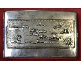 Портсигар с рельефным изображением "Вьетнам" №17