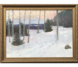 Азгур (Горелова) Г.Г. Этюд "Зима", 1949 г. №430