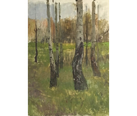 Фото: Азгур (Горелова) Г.Г. - “Березовая роща”, 1965 г. №456
