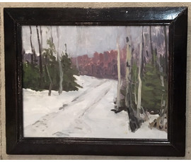 Фото: Азгур (Горелова) Г.Г. - “Зимняя дорожка”, 1954 г. - Артикул №466