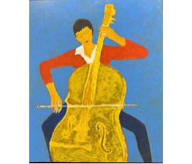 Лисовский А.С "Парижанка", 2026г. Холст, акрил. Размер 60х50 см. № 3884