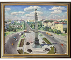 Фото: Андросов В.А "Минск", 2001г. Холст, масло. Размер 63х81 см. № 3196 - Артикул №3196