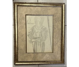 Кищенко А. М. Графика. Карандаш/бумага. Размер 44х36см. № 3147 Наличие и стоимость уточняйте!