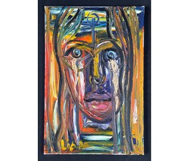 Ляпин А.В "Мария Магдалина" (Египетская) 2023г. Холст, масло.Размер 40х60 см. № 2962