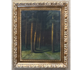 Гончаров Ф.С (1873-1955) учился у А.М Корина, А.Е Архипова, В.А Серова. Холст, масло. 1908 г. Размер 50х63 см. № 4080