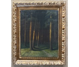 Фото: Гончаров Ф.С (1873-1995) ученик А.М Корина, А.Е Архипова, В.А Серова. Холст, масло. 1908 г. Размер 50х63 см. № 4080 - Артикул №4080