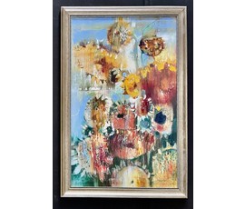 Гриневич Т.В "Лето в деревне", 2019г. Холст, масло. Размер 80х50 см. № 3974