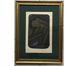 Малишевский С.А. Акварель из коллекции Марочкина А.А. Размер 32х42 см. № 3214