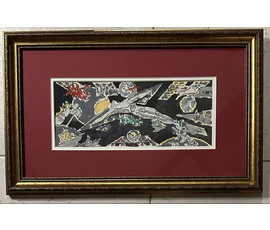 Кищенко А. М. Графика. 1996год. Акварель. бумага; Размер 36х48см. № 3150 Наличие и стоимость уточняйте!