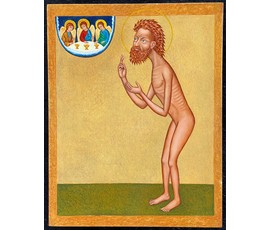 Каталожный Почицкий В.В (dr.Klein) "Василий Блаженный",2013г. Дерево, масло. Размер "25х20 см. № 2622