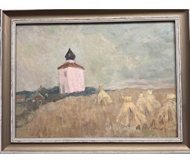 Козловский А.С. Этюд. Картон, масло. Размер с рамой 57х43,5 см. № 3892