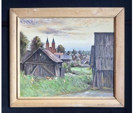 Скрипниченко Г.С "Іказнь", 2014 г. Холст, масло. Размер с рамой 67х58,5 см. № 3988