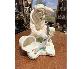 Фото: "По щучьему веленью", Минский ФФЗ. 1957-1965г.г. Автор А.Аксючиц. Высота 16,5 см. № 3864 - Артикул №3864