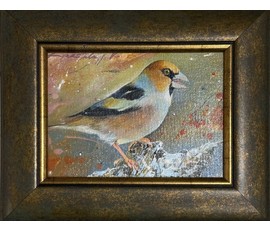 Фото: Квартальный В.В. Холст, масло на картоне. Размер с рамой 21,5х26 см. № 3912 - Артикул №3912