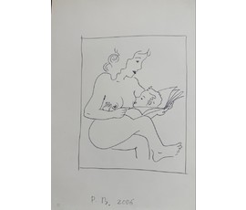 Фото: Вашкевич Р.П. Бумага, чернила. 2006г. Размер 21х29,5 см. № 3909 - Артикул №3909