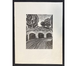 Селещук Н.М. Литография. 1975г. Размер 42х54 см. № 3779