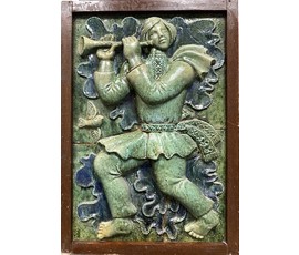 Нестеревский Н.Л. Керамическое панно. Каталожное. Размер 90х60см. №3634