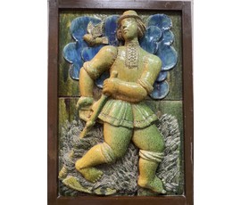 Фото: Нестеревский Н.Л. Керамическое панно. Размер 90х60см. - Артикул №3639