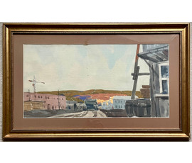 Кубарев В.Г. Бумага, акварель. Размер 54х86,5 см с рамой и паспарту. №898