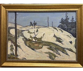 Дударенко Л.А "Дюны", 1965г. Картон, масло. Размер с рамой 84х64 см. № 3733