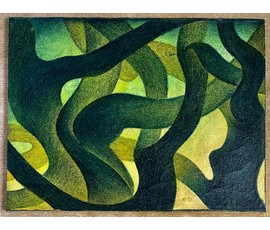 Картина, холст, масло. Размер 59,5х78 см. Монограмма (М . 75) № 2580