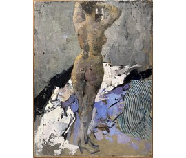 Данциг М.В "Обнажённая", 1956г. Холст, масло. Размер 89х67 см. № 3665