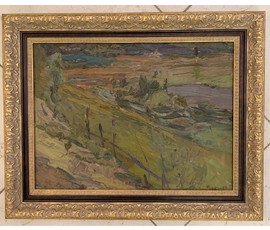 Фото: Алесь Мара (Марочкин А.А. 1940 г.р.) “Барсукоускi ландшафт", 1969 год - Артикул №1145