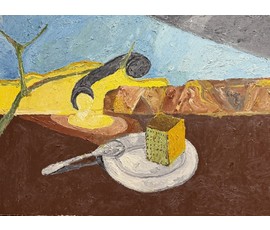 Ржеусский А (Ржеутский А) "Течение времени", холст, масло. Размер 60х80 см. № 3685