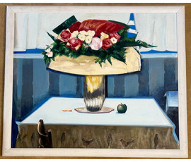 Щемелёв Л.Д "Витебский презент", 2010 г. Холст, масло. Размер с родной рамой 130х112 см. № 4064